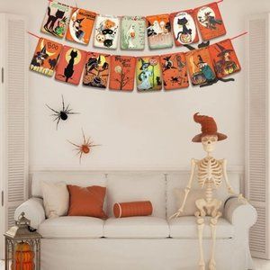 Happy Halloween Flag, Trick Or Treat Halloween Flag Bandiera Da - Foto 9